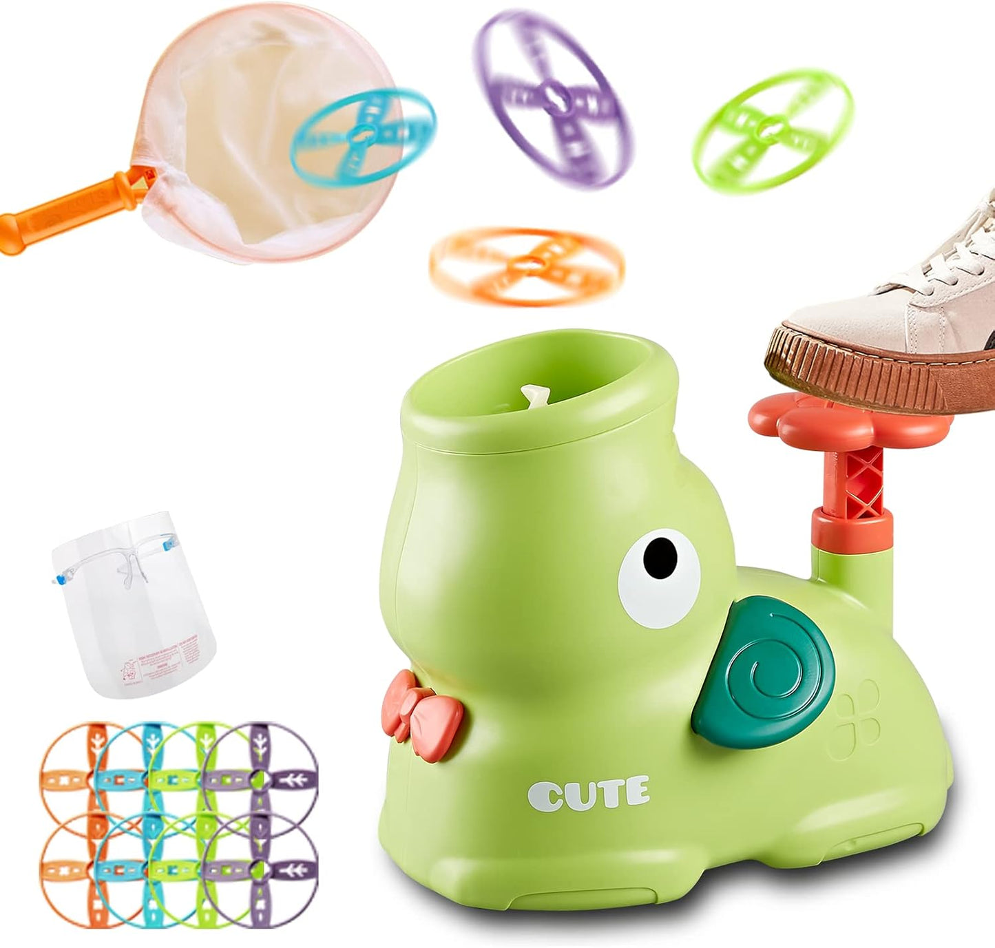 JUGUETE LANZADOR DE DISCOS