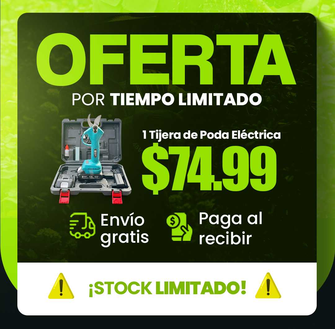 Tijera Electrica (Poda sin esfuerzo)
