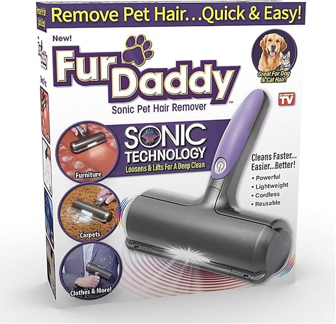 Cepillo de pelo para mascotas Fur Daddy