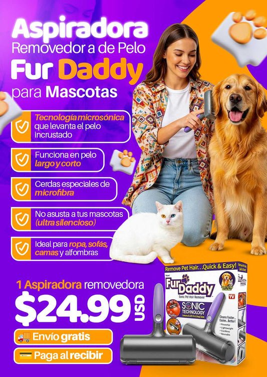 CEPILLO DE PELO PARA MASCOTA