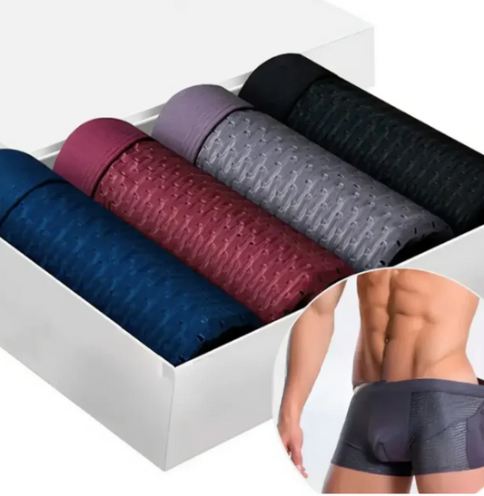 CALZONCILLOS DE FIBRA DE BAMBÚ / BAMBOOFIT ~ PACK X4