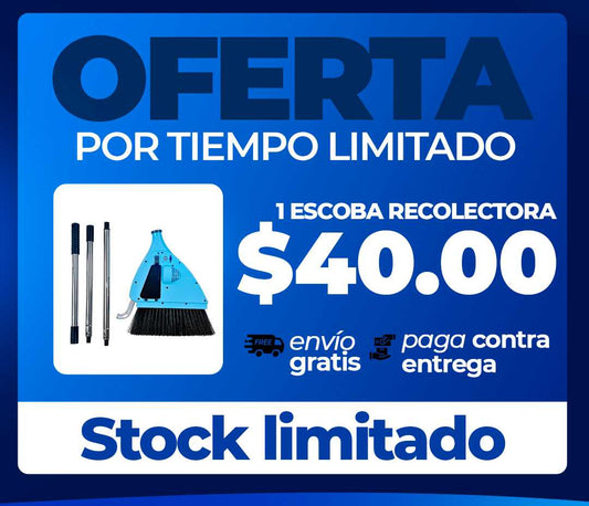 Escoba de Succionadora (Barre sin esfuerzo)