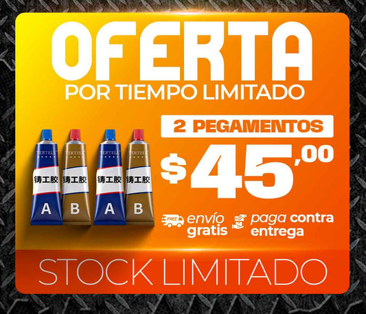 PEGAMENTO DE SOLDADURA EN FRÍO X2