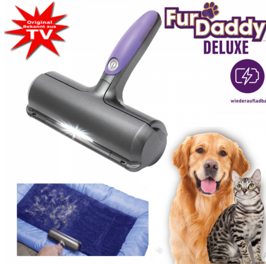 Cepillo de pelo para mascotas Fur Daddy