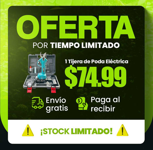 Tijera Electrica (Poda sin esfuerzo)