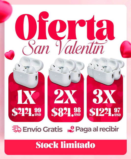 Audífonos AirPod Pro 2 - San Valentin promoción
