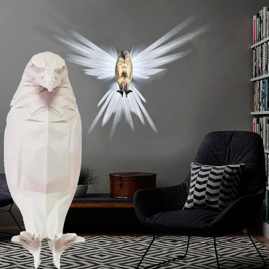 LAMPARA LED 3D DISEÑO ÚNICO DE ÁGUILA