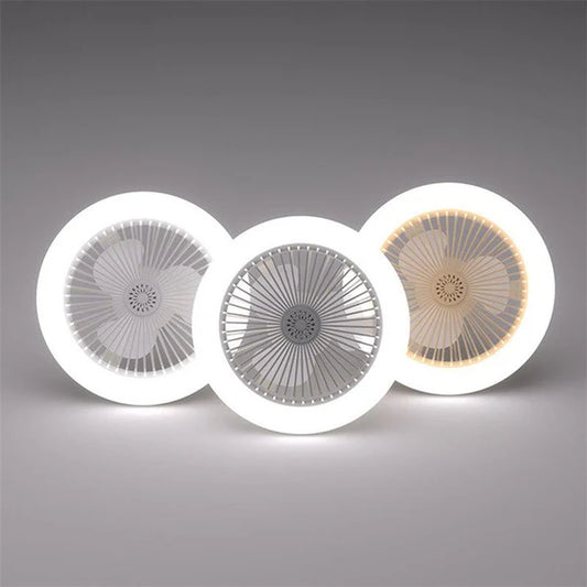 VENTILADOR DE LUZ LED 360°