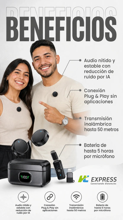 MICROFONO INALAMBRICO PROFESIONAL MC 12
