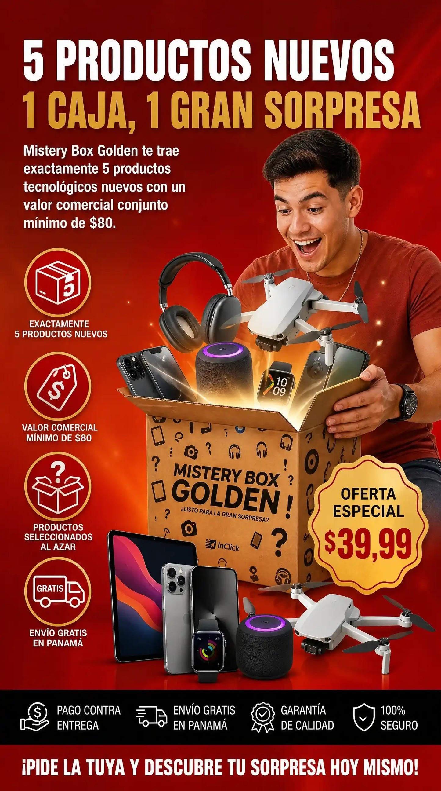 Mistery Box Golden